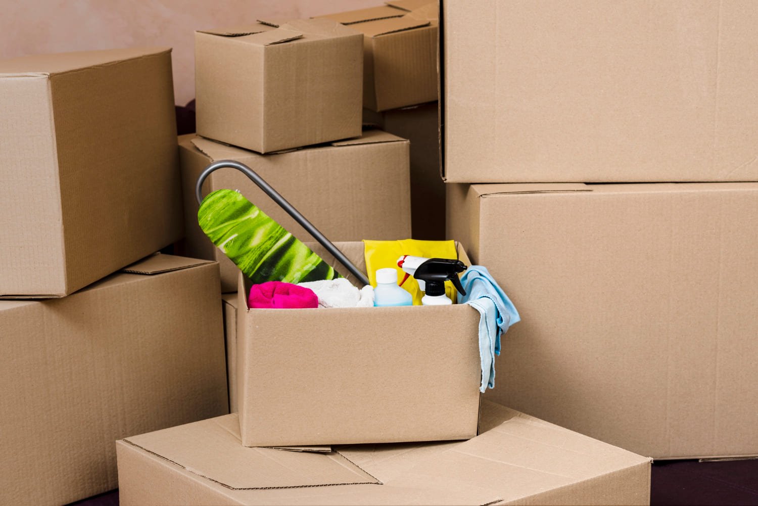 Removing unwanted items while moving